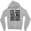 too clumsy Zipper Hoodie
