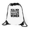 marry puerto rican woman Drawstring Bags