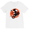 black attack V-Neck Tee