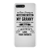 Dear Granny, Love, Your Favorite iPhone 7 Plus Shell Case