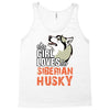 This Girl Loves Siberian Husky Tank Top