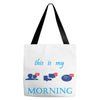this is my morning Tote Bags