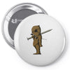 voodoo doll. Pin-back button