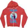 sister of the birthday girl Zipper Hoodie