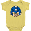 mecha mega rocks Baby Onesie