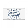 carpe denim License Plate