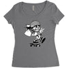 fluxx Women's Triblend Scoop T-shirt