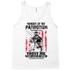 Sorry If My Patriotism Offends You Tank Top