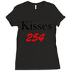 kisses Ladies Fitted T-Shirt