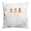money power woman Throw Pillow