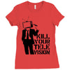 kill your television Ladies Fitted T-Shirt