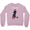 saw trike play a game horror bike Crewneck Sweatshirt