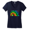 jake paul Jungle Parrot Women's V-Neck T-Shirt