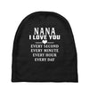 I Love You Nana Baby Beanies