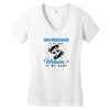 Granddad is my Name Fishing Is My Game Women's V-Neck T-Shirt