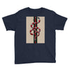 Gucci Pattern and Snake Youth Tee