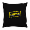 okayest camper in the galaxy funny camping Throw Pillow