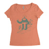 easy rider Women's Triblend Scoop T-shirt