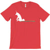 unicorn scooting on the floor T-Shirt