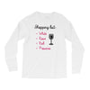 wine shopping Long Sleeve Shirts