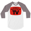 as seen in front of the the tv 3/4 Sleeve Shirt