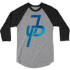 jake paul blue 3/4 Sleeve Shirt