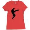 the funny wishky Ladies Fitted T-Shirt