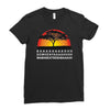 lion chant t   funny  lions joke king savannah africa retro big cat Ladies Fitted T-Shirt