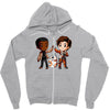 high five! Zipper Hoodie