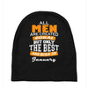 all men are created equal but only the best are born in january Baby Beanies