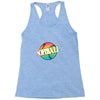 neon softball Racerback Tank
