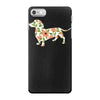 dachshund flower iPhone 7 Case