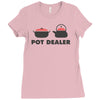 pot dealer cooking pot tea pot Ladies Fitted T-Shirt