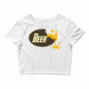 logo bi&egrave;re Crop Top