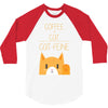 cattfeine mug 3/4 Sleeve Shirt