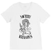 merry krampus V-Neck Tee