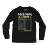 December Girl Facts Capricorn Long Sleeve Shirts