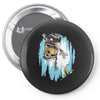 frozen banana Pin-back button