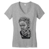 michelangelo quote Women's V-Neck T-Shirt