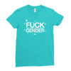 fuck gender Ladies Fitted T-Shirt