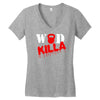 wod killa Women's V-Neck T-Shirt