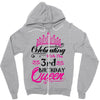 Celebrating With the 3rd Birthday Queen Zipper Hoodie