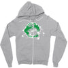 hulk's gym Zipper Hoodie