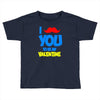 moustache you to be my valentine Toddler T-shirt