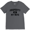 property of my wife V-Neck Tee