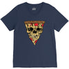 pizza skull V-Neck Tee