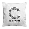 Radio Club Throw Pillow
