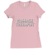 massage therapist Ladies Fitted T-Shirt