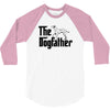 the dogfather dalmatian 3/4 Sleeve Shirt