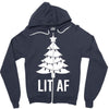 lit af Zipper Hoodie
